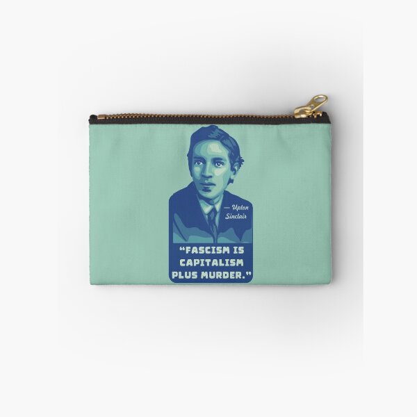 Item preview, Upton Sinclair Portrait and Quote designed and sold by Unhinged Heather.