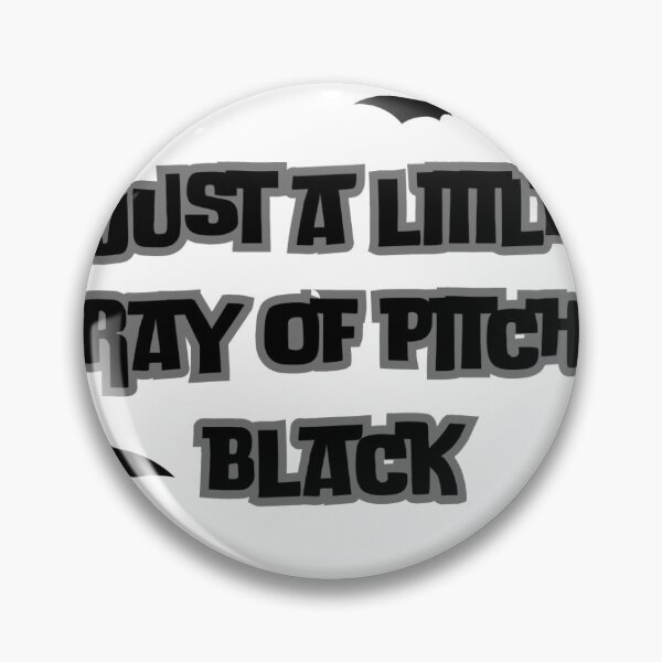 Item preview, Just a Little Ray of Pitch Black designed and sold by PagesofThoughts.