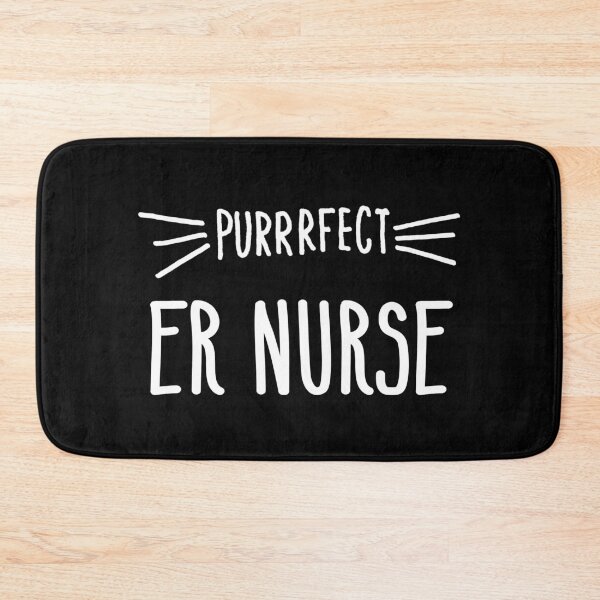 Item preview, Er Nurse Gift Cute Perfect Nurse Cat Lover print designed and sold by farhanhafeez.