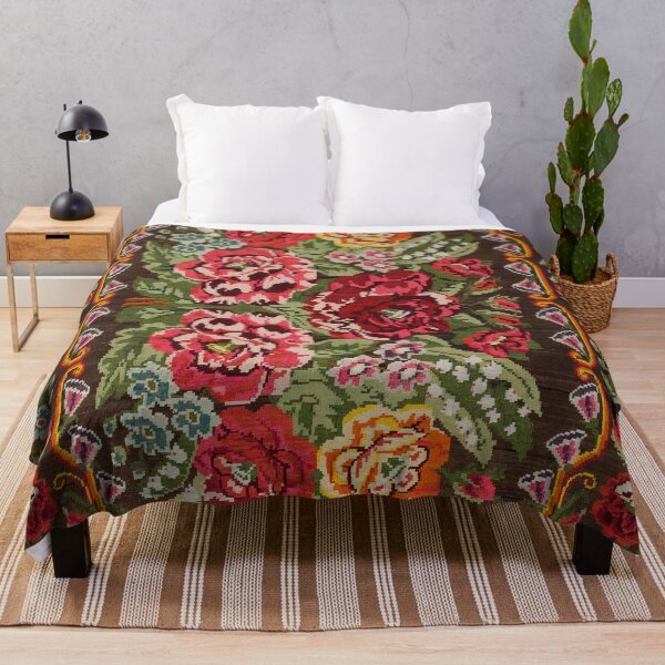 Item preview, Antique Karabakh Flower Patterned designed and sold by DehaArt.