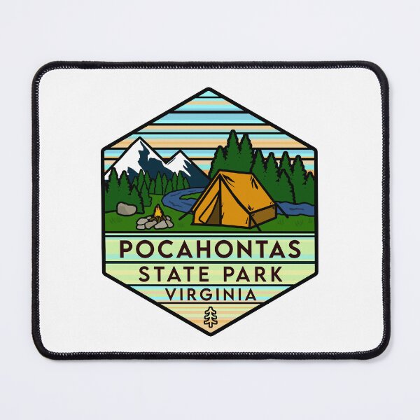 Item preview, Pocahontas State Park Virginia Hexagon designed and sold by VanyaKar.