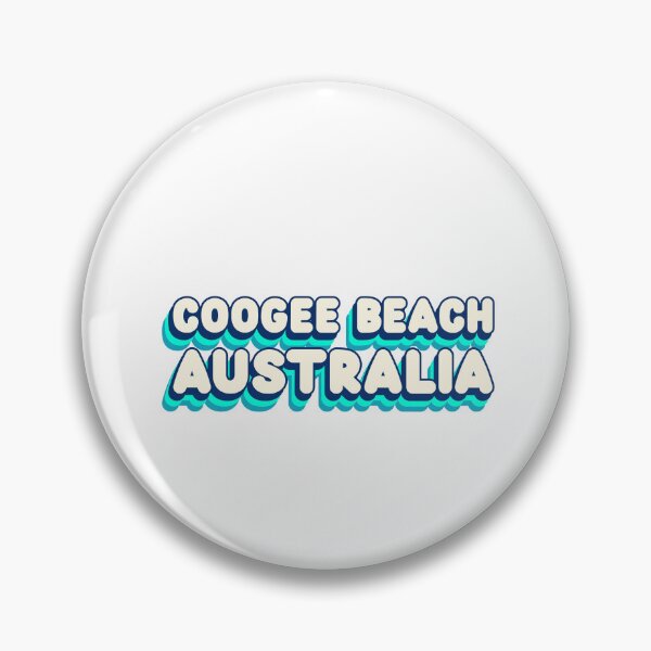 Item preview, Coogee Beach Australia (Aqua) designed and sold by Whackadoodletee.