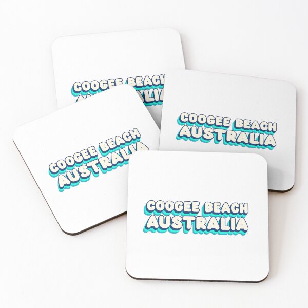 Item preview, Coogee Beach Australia (Aqua) designed and sold by Whackadoodletee.