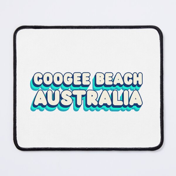 Item preview, Coogee Beach Australia (Aqua) designed and sold by Whackadoodletee.