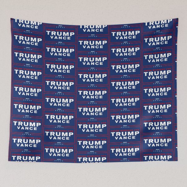 Item preview, Union Workers for Donald Trump JD Vance 2024 designed and sold by kotwicki.
