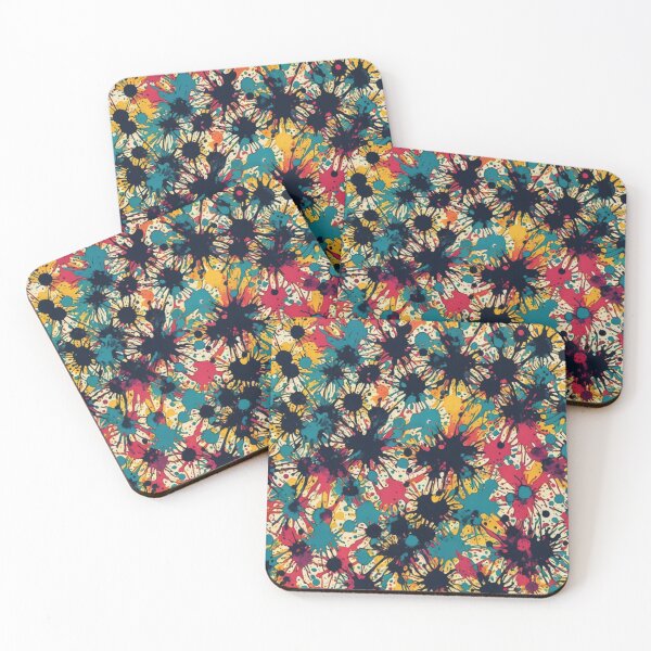 Item preview, Abstract Colorful Paint Ball Spatter designed and sold by calibrit.