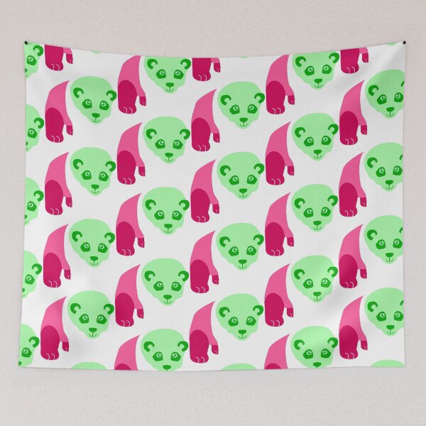 Item preview, Abrosexual Pride Panda designed and sold by HarveyHandcraftsandDesigns.
