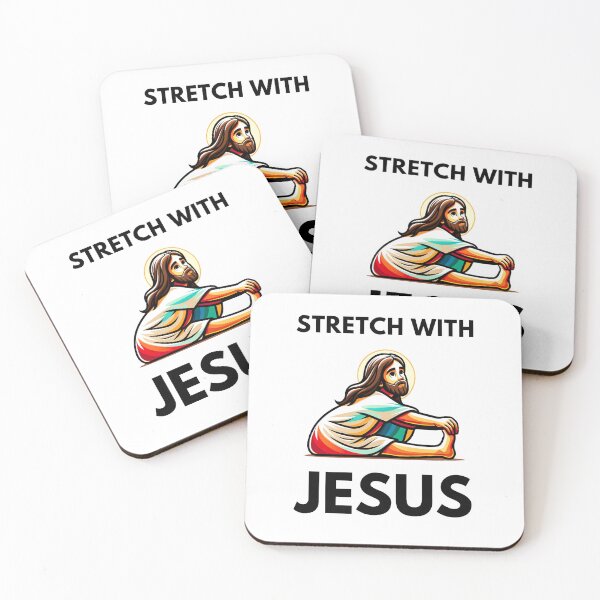 Item preview, Stretch with JESUS Christian Stretch designed and sold by DivineMovement.