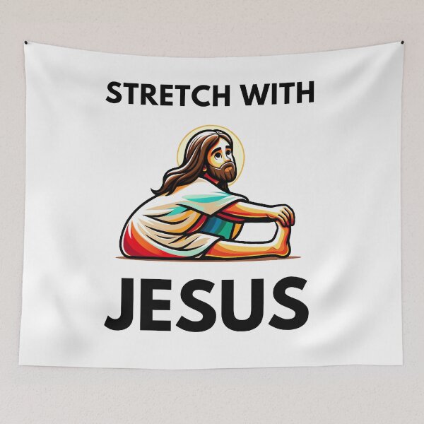Item preview, Stretch with JESUS Christian Stretch designed and sold by DivineMovement.