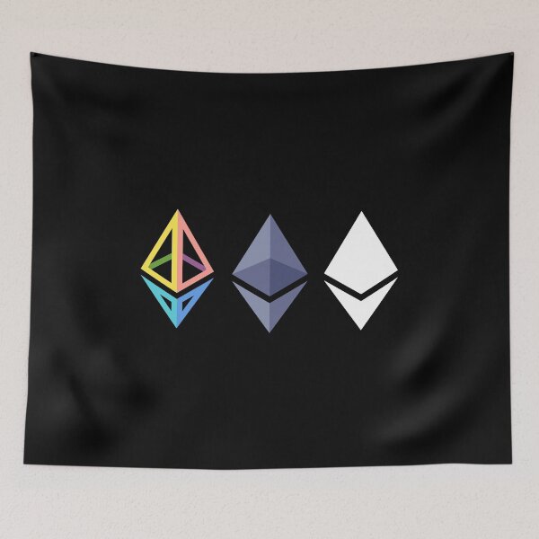 Artikelvorschau, Ethereum Logo ETH Coin Crypto Bitcoin Trader Miner Geschenk entworfen und verkauft von farhanhafeez.