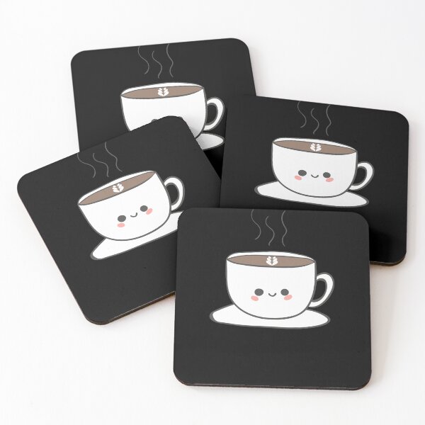 Item preview, Cute Coffee Cup - Happy and Smiling - Filled With Coffee designed and sold by farhanhafeez.