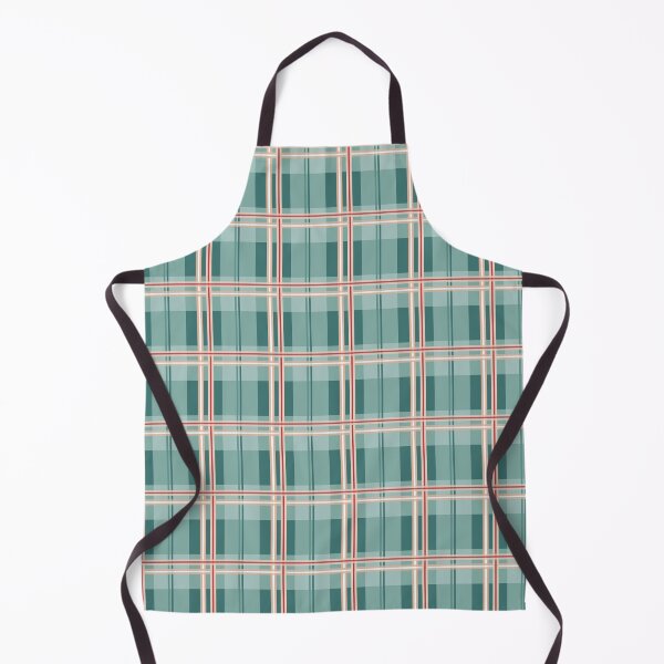 Item preview, Plaid Pattern With Stripes On Teal designed and sold by JaselviiStudio.