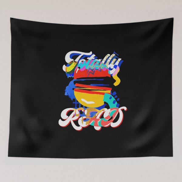 Item preview, Totally Rad Vintage Retro Eighties 80s 1980s Birthday Gift print designed and sold by farhanhafeez.