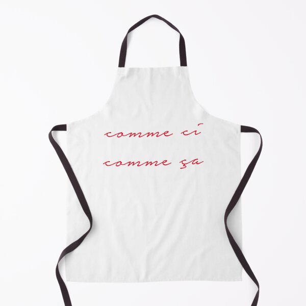 Item preview, Vintage French Phrase Comme Ci Comme Ça Famous French Gift designed and sold by farhanhafeez.