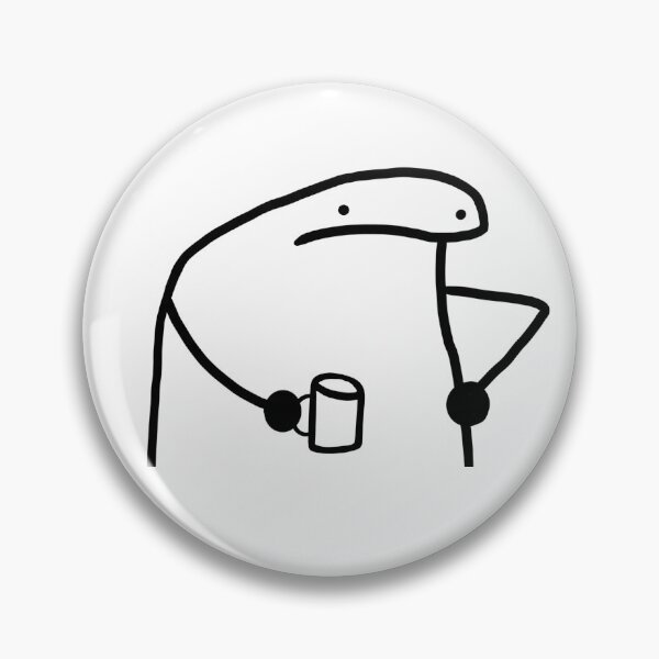 Item preview, Annoyed Flork with Mug designed and sold by Greyghostsco.