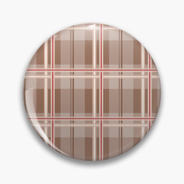 Item preview, Plaid Pattern With Stripes On Brown designed and sold by JaselviiStudio.