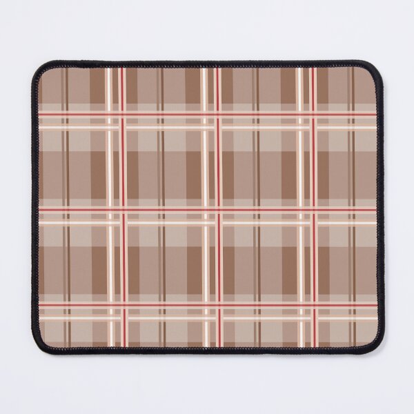 Item preview, Plaid Pattern With Stripes On Brown designed and sold by JaselviiStudio.