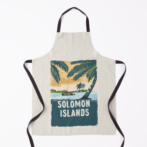 Item preview, A Vintage Travel Art of Solomon Islands  designed and sold by GoodOldVintage.