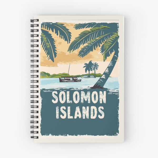 Item preview, A Vintage Travel Art of Solomon Islands  designed and sold by GoodOldVintage.