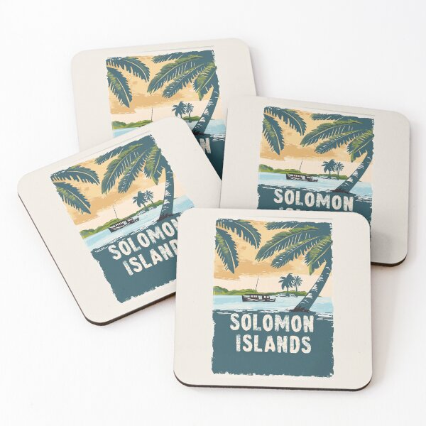 Item preview, A Vintage Travel Art of Solomon Islands  designed and sold by GoodOldVintage.