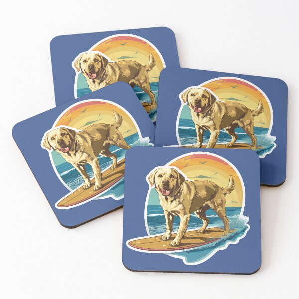 Item preview, Surfing Yellow Lab designed and sold by VelvetRoom.