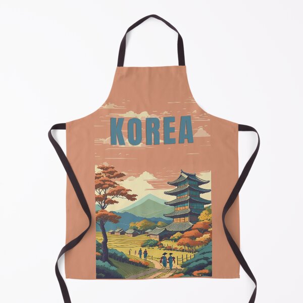 Item preview, KOREA Landscape traditional vintage style designed and sold by La Loca.