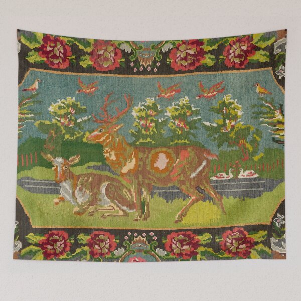 Item preview, Antique Karabakh Flower Patterned designed and sold by DehaArt.