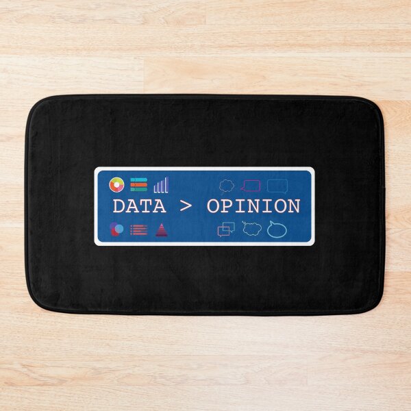 Item preview, Data Science Shirt - Statistics Data is Greater than Opinion designed and sold by farhanhafeez.