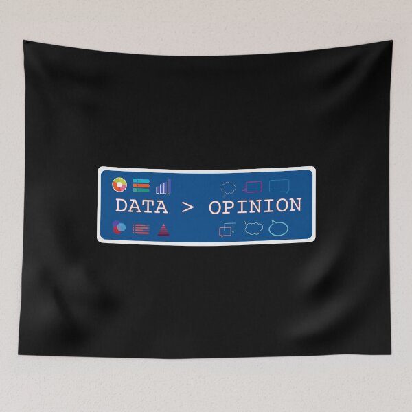 Item preview, Data Science Shirt - Statistics Data is Greater than Opinion designed and sold by farhanhafeez.