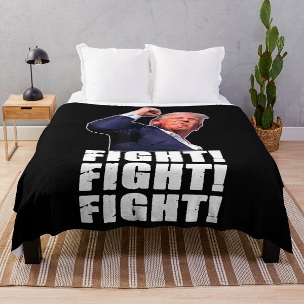 Item preview, Trump Fight Fight Fight Trump Signals To Americans to Fight designed and sold by tigger shop.