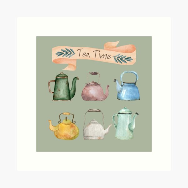 Item preview, Antique tea time designed and sold by Lara Badoco.