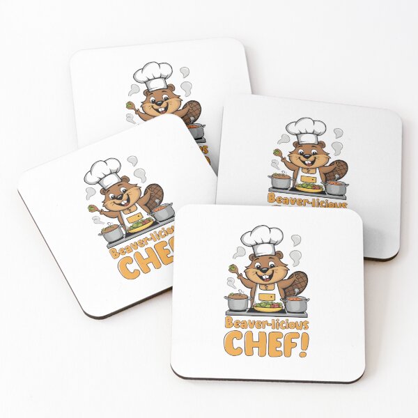 Item preview, Beaver-licious Chef | Cooking Up Joy designed and sold by Dazzle-Sizzle.