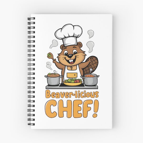 Item preview, Beaver-licious Chef | Cooking Up Joy designed and sold by Dazzle-Sizzle.