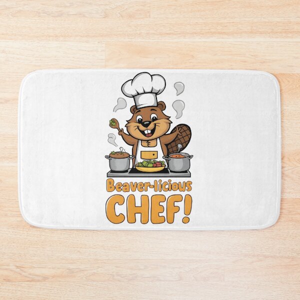 Item preview, Beaver-licious Chef | Cooking Up Joy designed and sold by Dazzle-Sizzle.