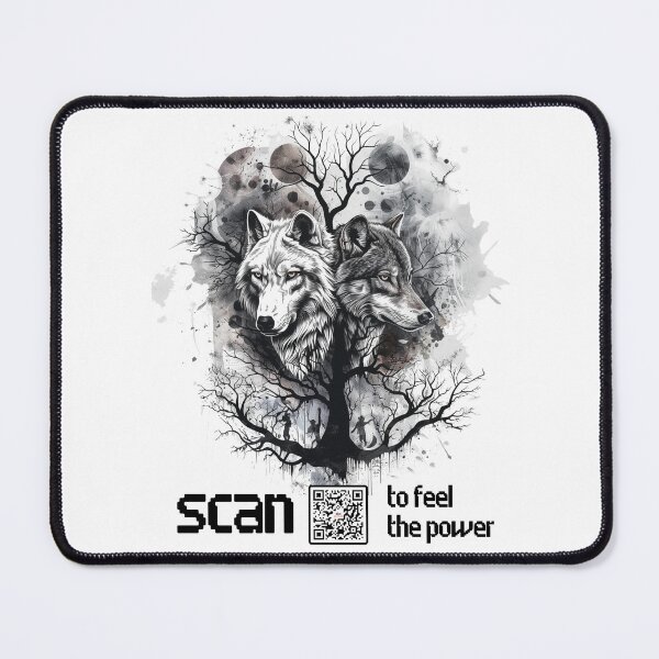 Item preview, Two wolfs . Interactive collection with Augmented Reality designed and sold by Faushteyn.