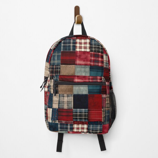 Item preview, Cozy Multicolor Plaid Flannel Patchwork designed and sold by darkskydelights.