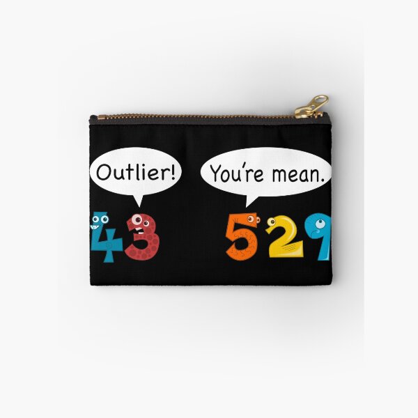 Item preview, Outlier vs Mean - Statistics and Data Nerd Love Math Pun designed and sold by farhanhafeez.