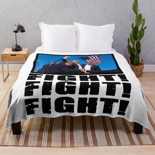Item preview, Trump Fight Fight Fight Trump Signals To Americans to Fight designed and sold by tigger shop.