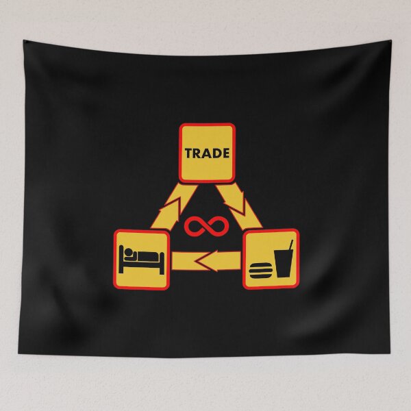 Item preview, Trader Stock Market Forex Crypto Trader Trading Broker Gift designed and sold by farhanhafeez.