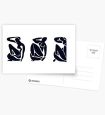 3 Black and White Women / Matisse Postcards