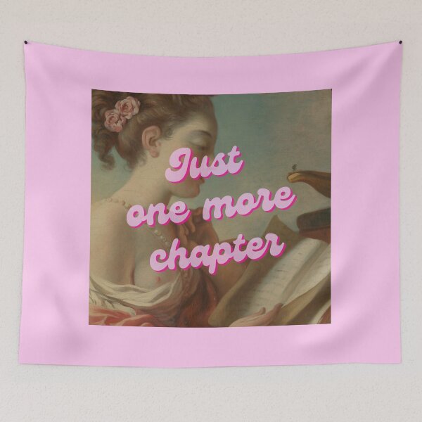Item preview, Just one more chapter funny renaissance painting designed and sold by KWZCreates.