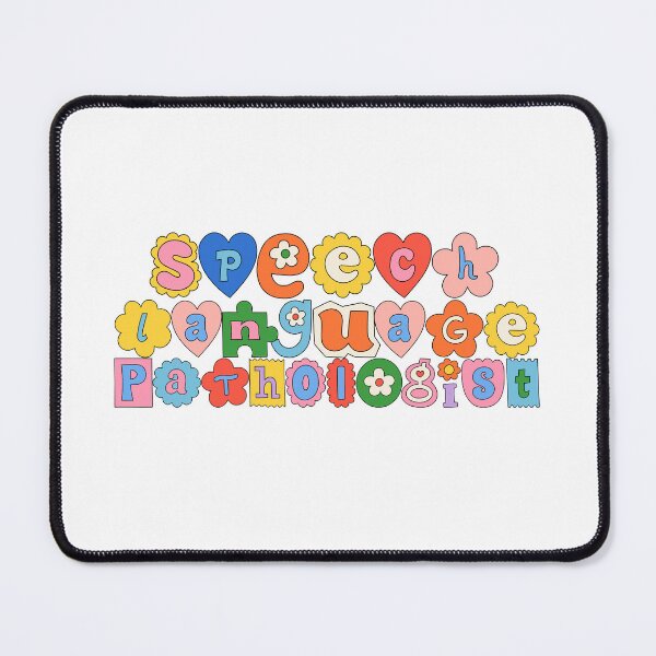 Item preview, Speech Language Pathologist l Colorful designed and sold by GabbyC03.