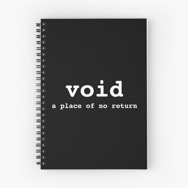 Item preview, Funny Programming T-Shirt Void a Place of No Return designed and sold by farhanhafeez.