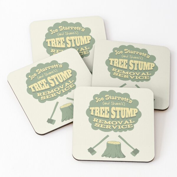 Item preview, Joe and Shane's Tree Stump Removal Service designed and sold by robotrobotROBOT.