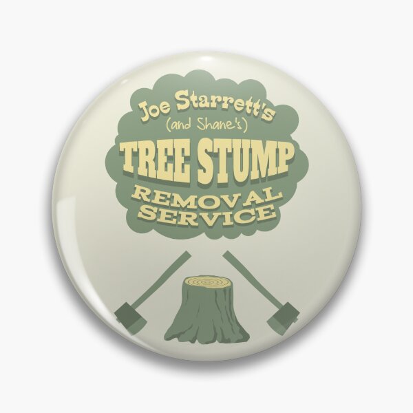 Item preview, Joe and Shane's Tree Stump Removal Service designed and sold by robotrobotROBOT.