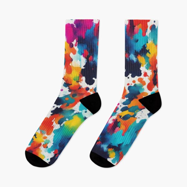 Item preview, Abstract Colorful Ink Blot Pattern designed and sold by calibrit.