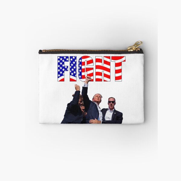 Item preview, President Trump Fight Fist Pump 2024 Election Red White And Blue designed and sold by theartofvikki.