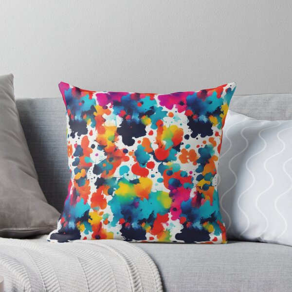 Item preview, Abstract Colorful Ink Blot Pattern designed and sold by calibrit.