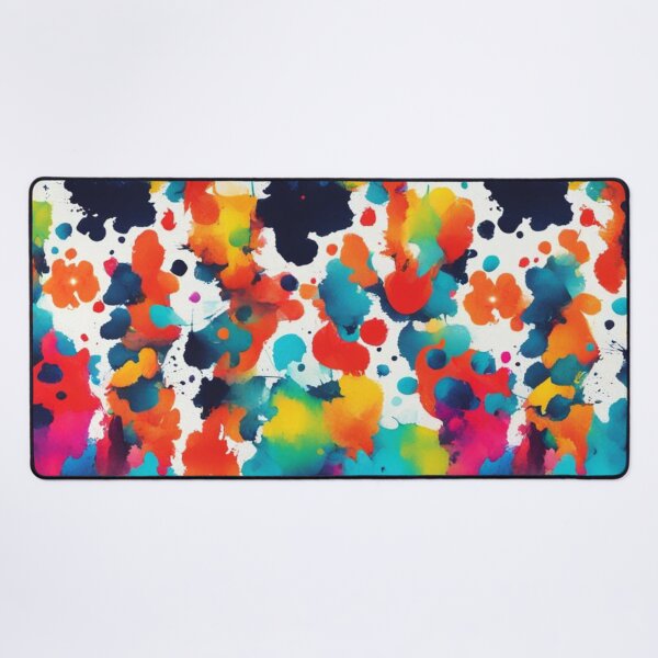 Item preview, Abstract Colorful Ink Blot Pattern designed and sold by calibrit.