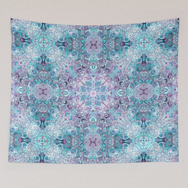 Item preview, Blurple Swirls designed and sold by StuffWeMade.